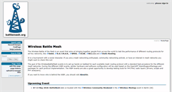 Desktop Screenshot of battlemesh.org
